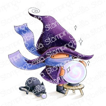 Stamping Bella Cling Stamps - Crystal Ball Bundle Girl