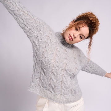 Genoa in MODE at Rowan Mohair Soft - Downloadable PDF