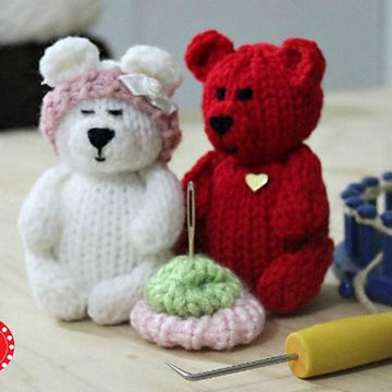 Loom Knit Teddy Bears