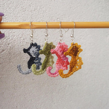 Seahorse earrings