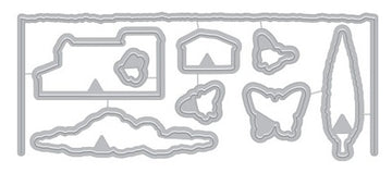 Hero Arts Color Layering Frame Cut Dies - Lavender Field