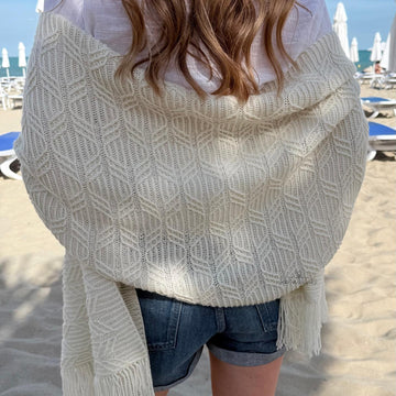 Ivory Tide Shawl