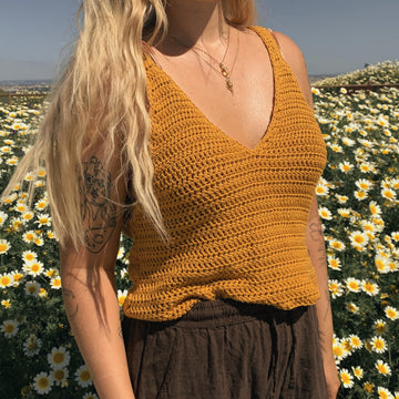 Crochet tank top