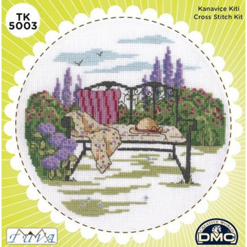 Creative World Of Crafts Summer Days Cross Stitch Kit (with Sewing Tin)