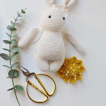 Amigurumi bunny toy
