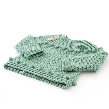 Size 6-12 months – Prehistoric Sweater/Bodice