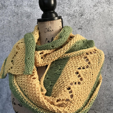 Dandelion Wine Knit Scarf