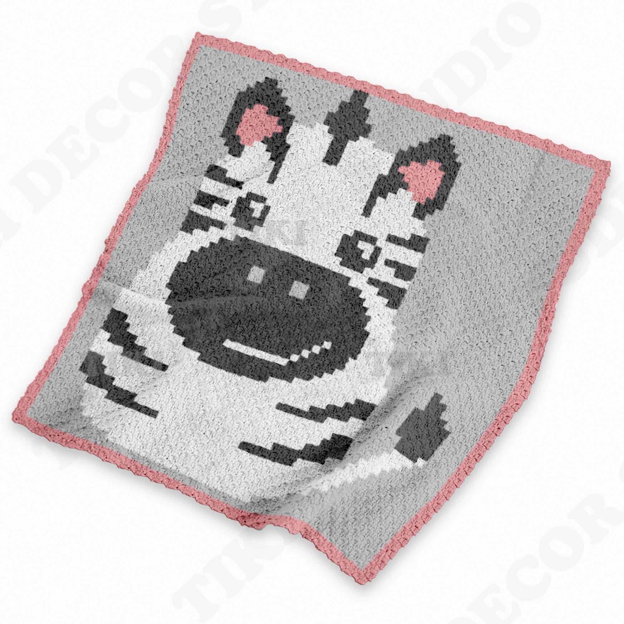 BUNDLE Animal Blanket C2C Crochet Pattern | Beginner-friendly