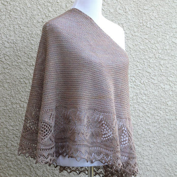 Freesia shawl