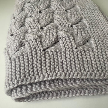 Aran Lace Baby Blanket BJ84