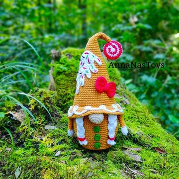 Сhristmas gingerbread gnome girl