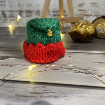 Elf Hat Ferrero Rocher Knitting Pattern