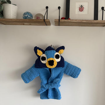 Blue Heeler Dressing Gown/Bathrobe