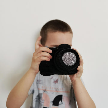 Realistic Retro Camera - Amigurumi Crochet Pattern