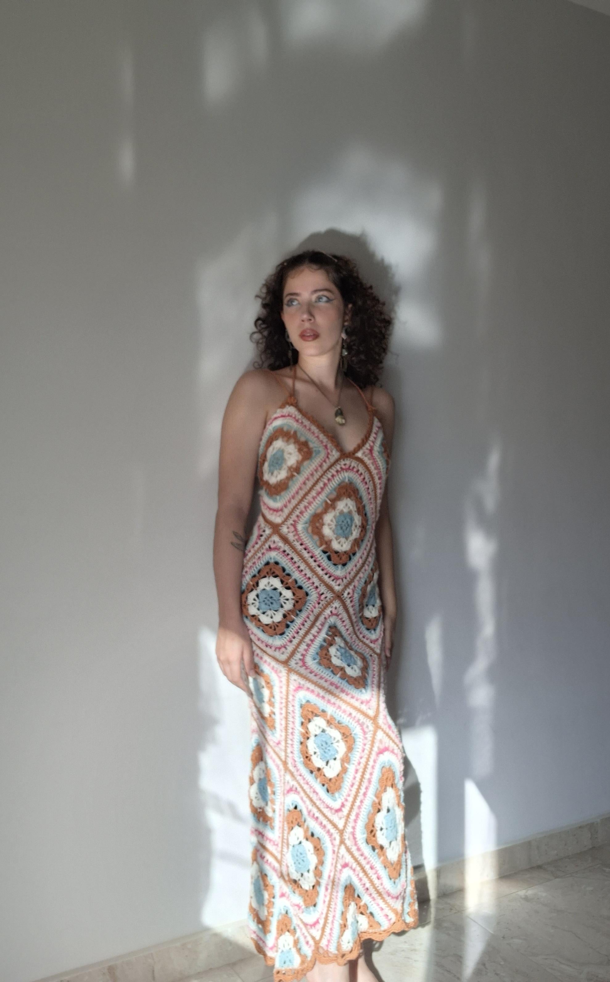 Liora crochet dress