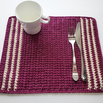 Crossed Stitch Placemat