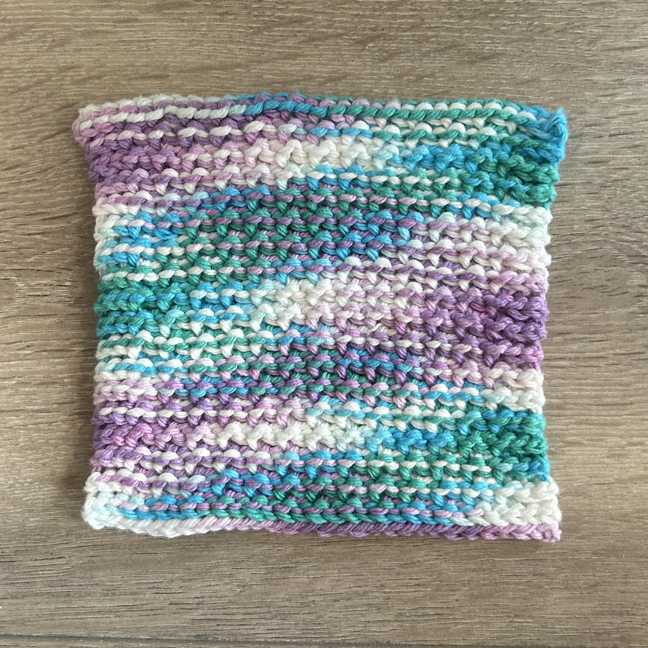 Caylynn's Colourful Dishcloth