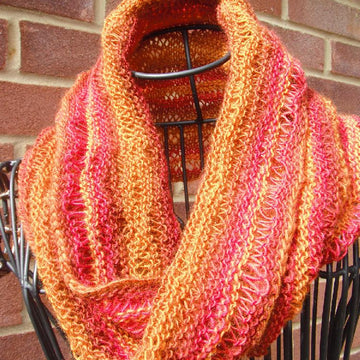 Fiery Moebius Cowl