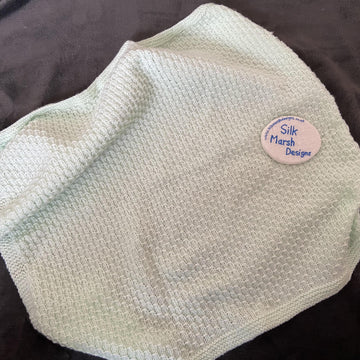 Joshua Baby Blanket Knitting Pattern (3 sizes)