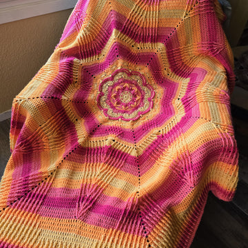 Mandala Octagon Fire