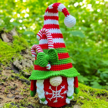 Christmas gnome girl