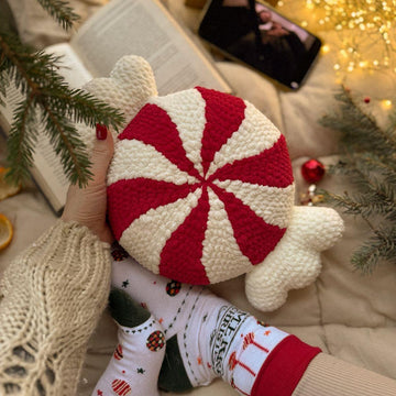 Wrapped Candy pillow