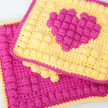 Bobble Heart Potholder