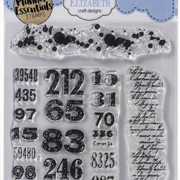 Elizabeth Craft Designs Elizabeth Craft Clear Stamps - Background 2