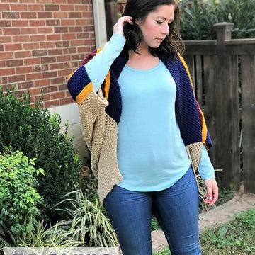 43 Fall Leaves Cardigan