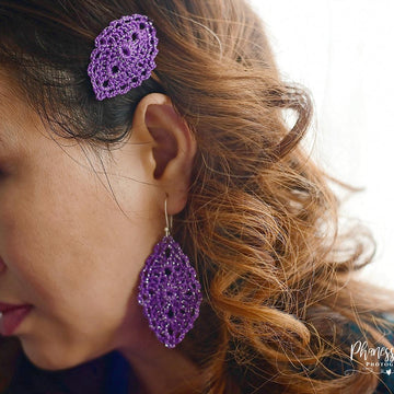 Sparkle Earrings or Hairclips