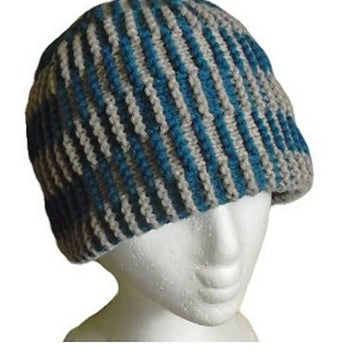 Double Stripes - Illusion Knit Hat