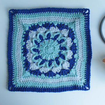 Turquoise Delight Square