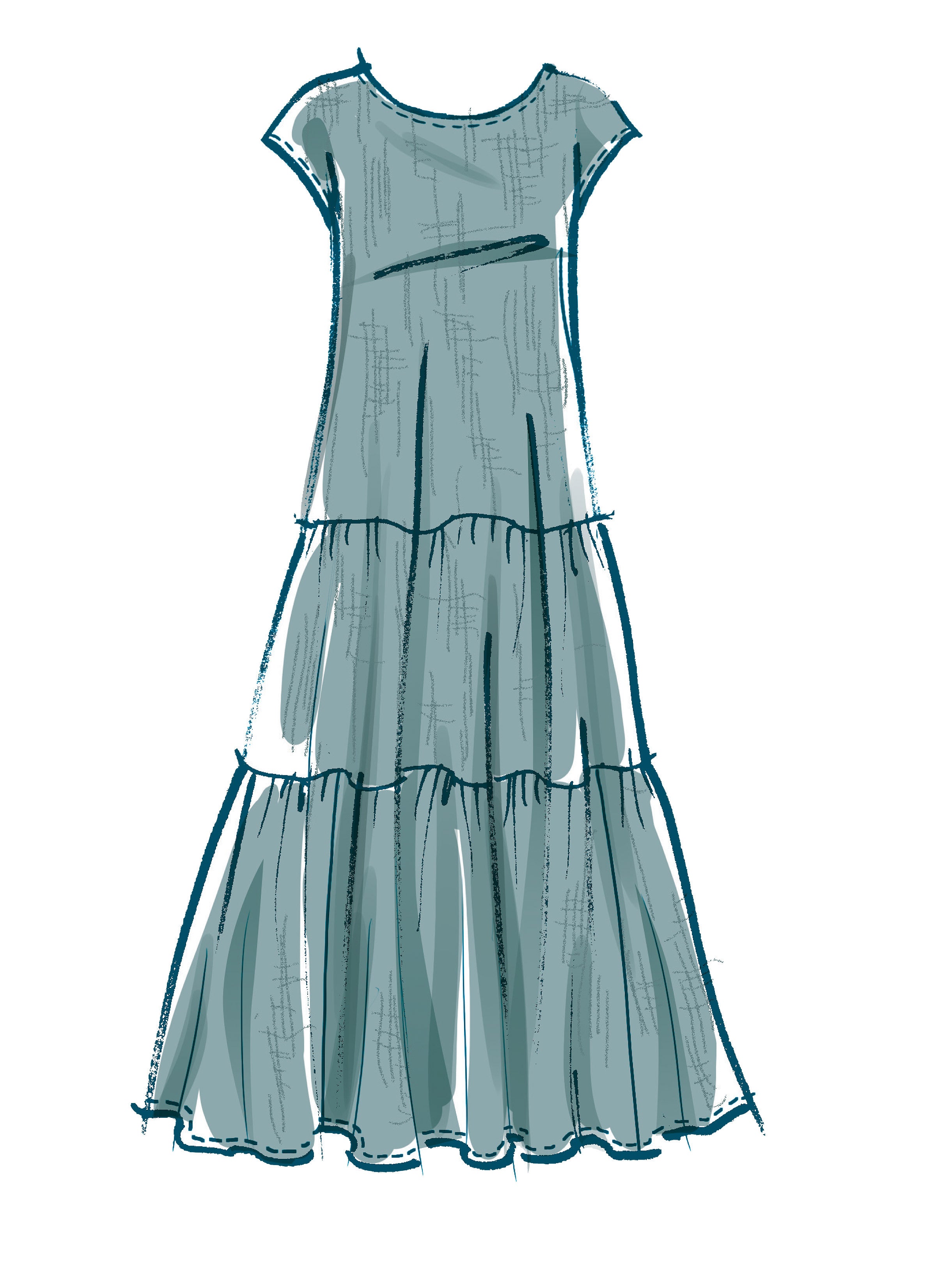 McCall's Misses' Dresses & Mask M8214 - Sewing Pattern
