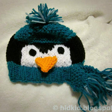 Penguin Knit Hat