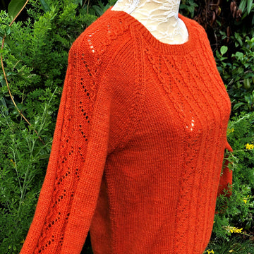 Light & Lacy Raglan Sweater