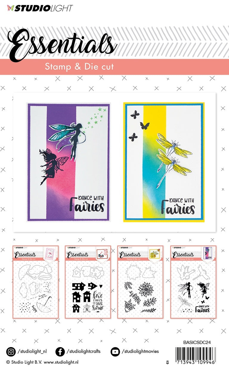 Studio Light Essentials Stamp & Die Set - 588025