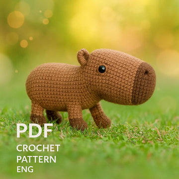 Capybara Amigurumi Toy