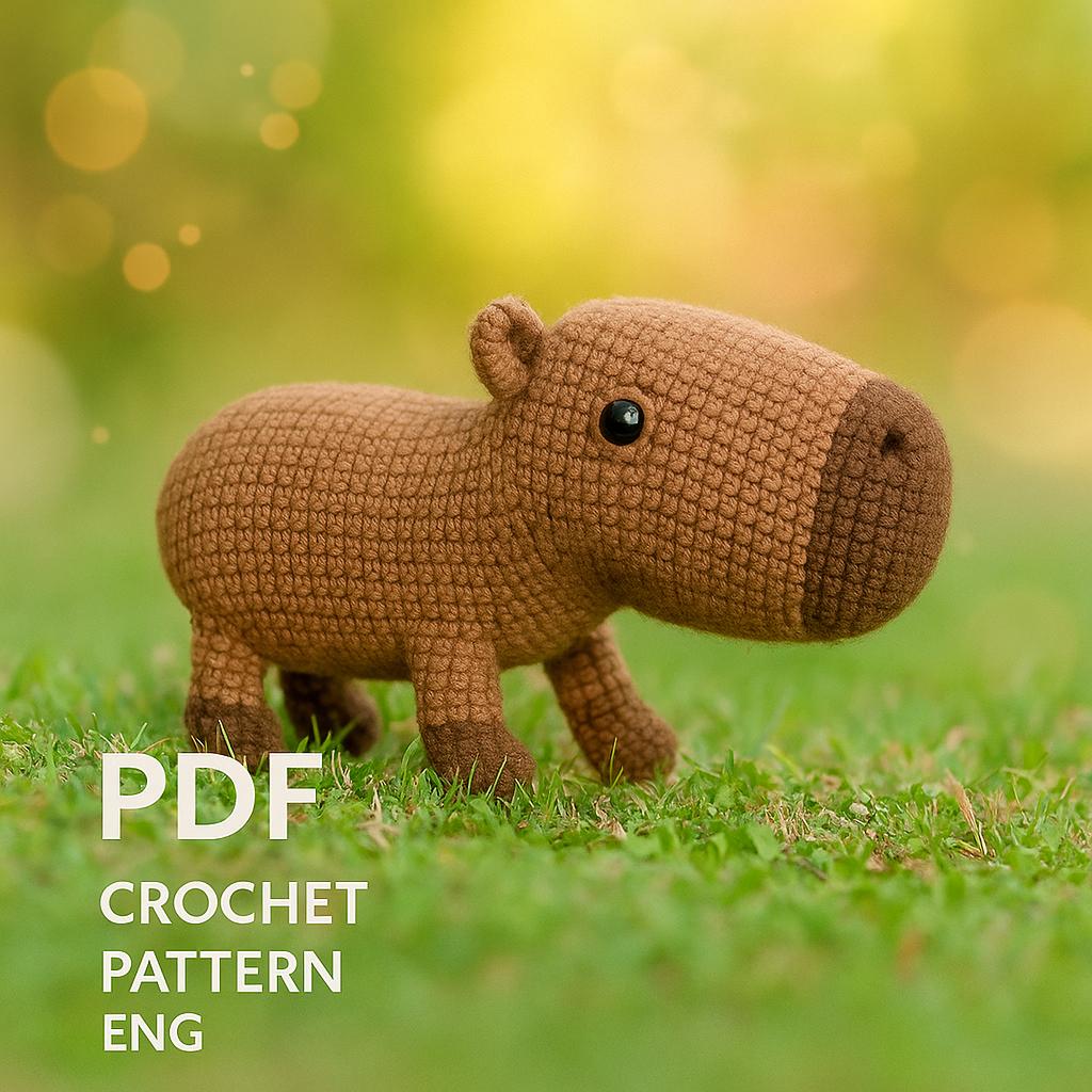 Capybara Amigurumi Toy