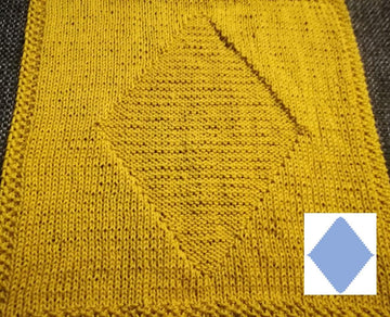 Nr. 158 Playing Cards Diamonds 65 stitches