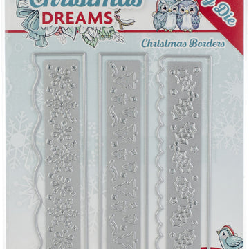 Find It Trading Yvonne Creations Die - Borders, Christmas Dreams