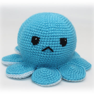 Crochet Reversible Octopus, Double-sided Octopus Pattern