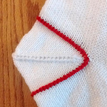 Beaded Diamonds Stocking