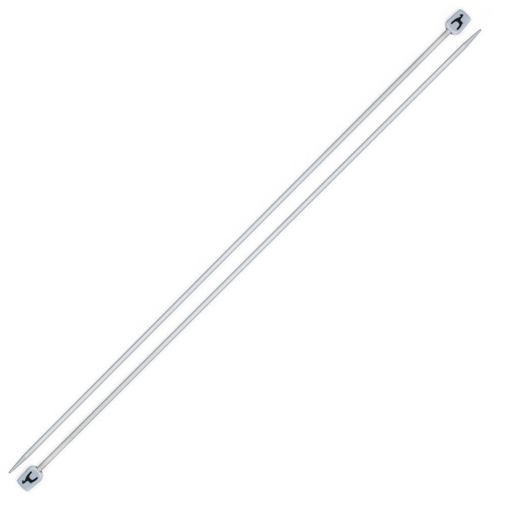 Pony Aluminium Single Point Needles 35cm