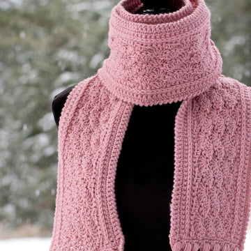 La Vie en Rose Ladies Scarf