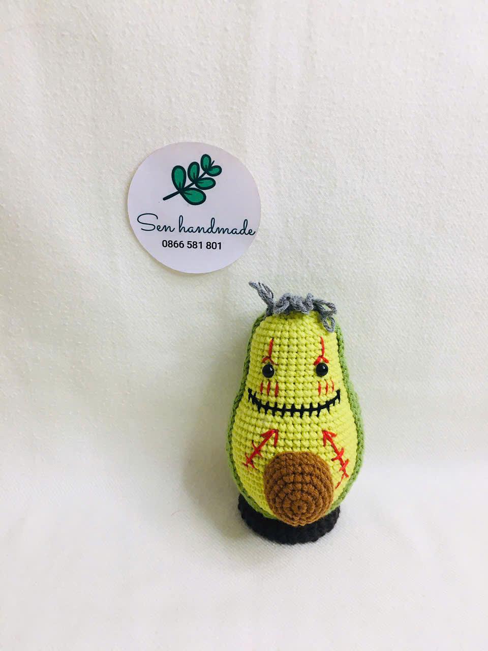 Zoombie Avo- crochetpattern- PDF file- English