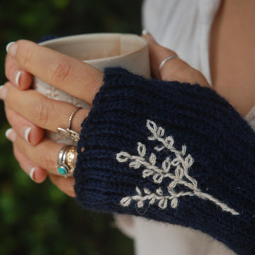 Crochet Fingerless Gloves