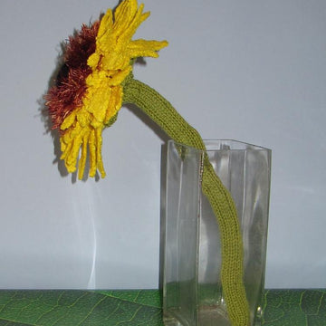 Sunflower knitting pattern
