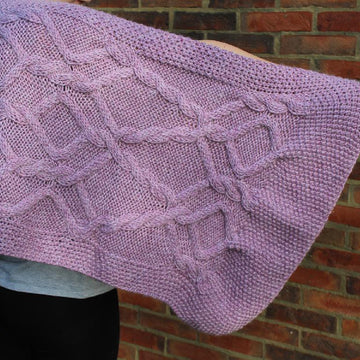 Clodah Cabled Wrap