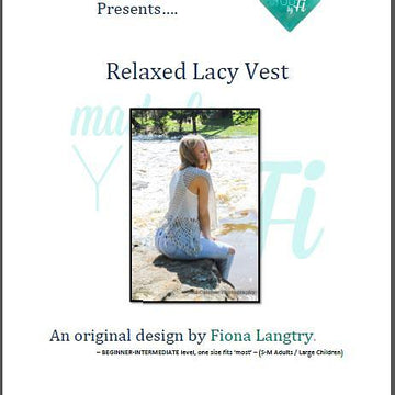 Relaxed Lacy Vest