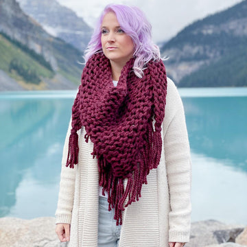 The Behemoth Triangle Scarf